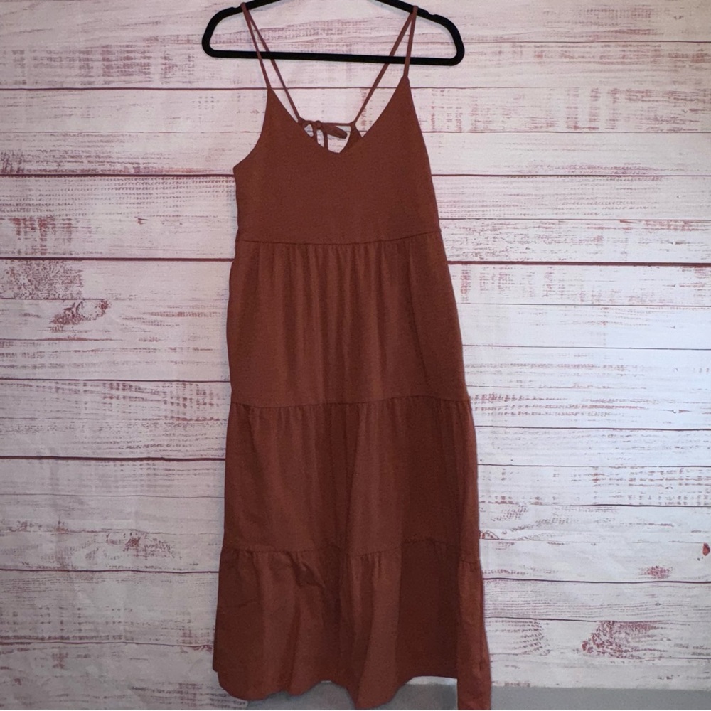 Old Navy, spaghetti strap tiered dress